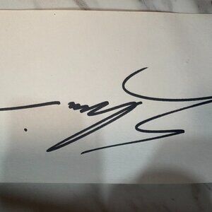 Elvira Mistress of the Dark Signed Autograph Index Card – Cassandra Peterson